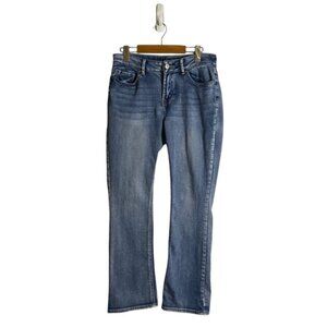 Warehouse One Women's Light Indigo Baby Boot Denim Jeans